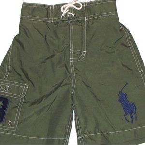 NWT Polo RALPH LAUREN Boys 2 2T Swimtrunks Shorts